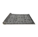 Sideview of Southwestern Gray Country Rug, abs302gry