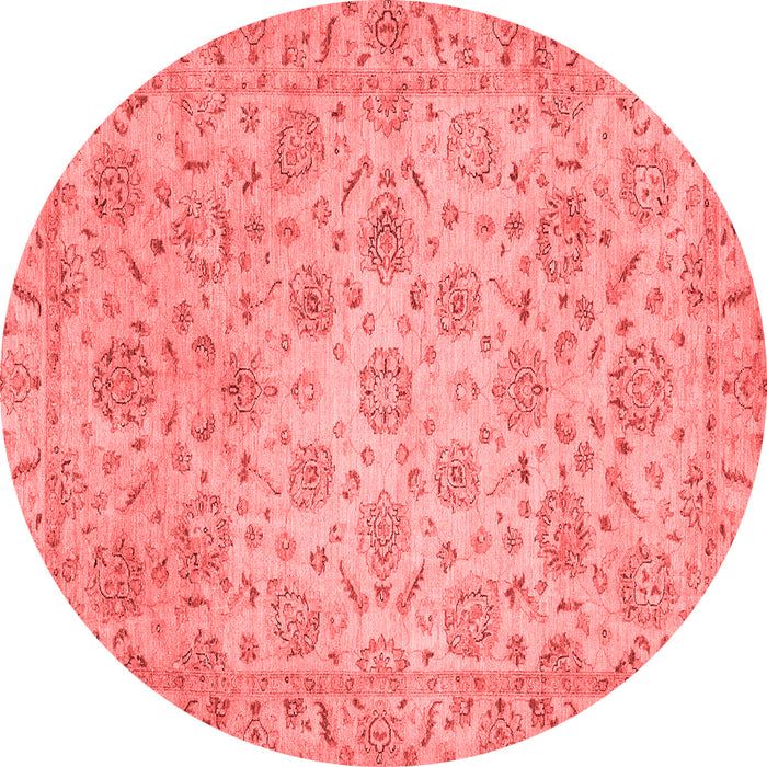 Machine Washable Abstract Red Modern Rug, wshabs3030red