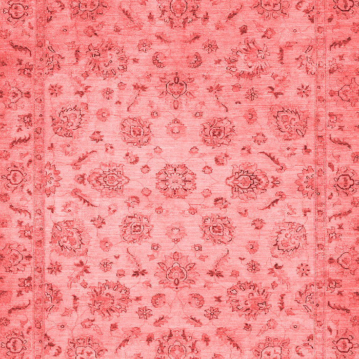 Machine Washable Abstract Red Modern Rug, wshabs3030red