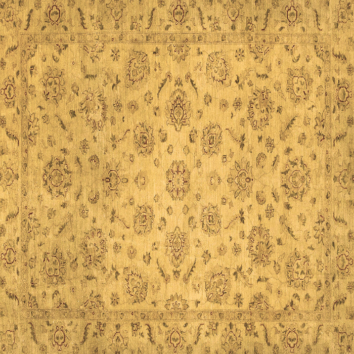 Square Machine Washable Abstract Brown Modern Rug, wshabs3030brn