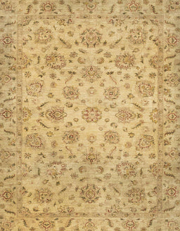 Abstract Caramel Brown Modern Rug, abs3030