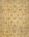 Abstract Caramel Brown Modern Rug, abs3030