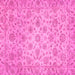 Square Abstract Pink Modern Rug, abs3030pnk