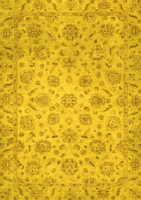 Abstract Yellow Modern Rug, abs3030yw