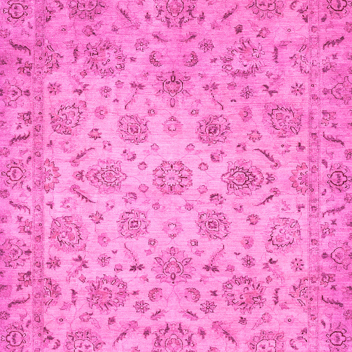 Machine Washable Abstract Pink Modern Rug, wshabs3030pnk