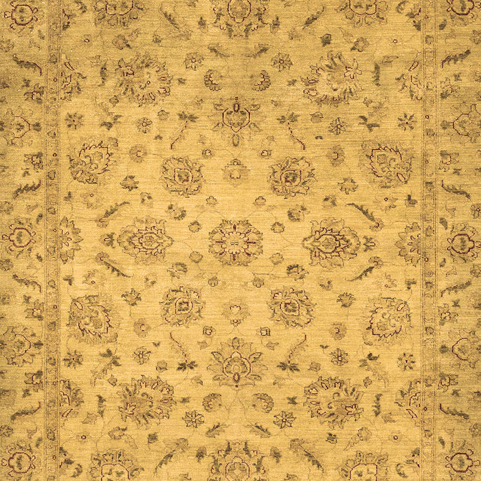 Machine Washable Abstract Brown Modern Rug, wshabs3030brn