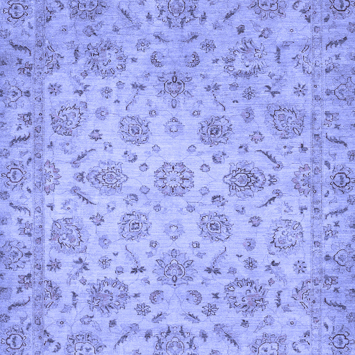 Machine Washable Abstract Blue Modern Rug, wshabs3030blu