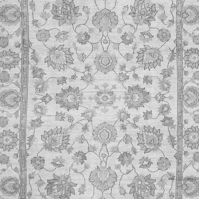 Machine Washable Oriental Gray Traditional Rug, wshabs3031gry