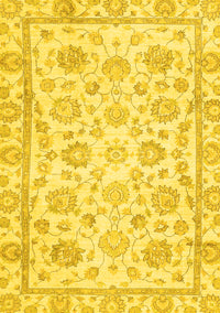 Oriental Yellow Traditional Rug, abs3031yw