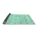 Sideview of Oriental Light Blue Traditional Rug, abs3031lblu