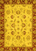 Oriental Yellow Traditional Rug, abs3032yw