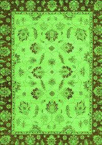 Oriental Green Traditional Rug, abs3032grn