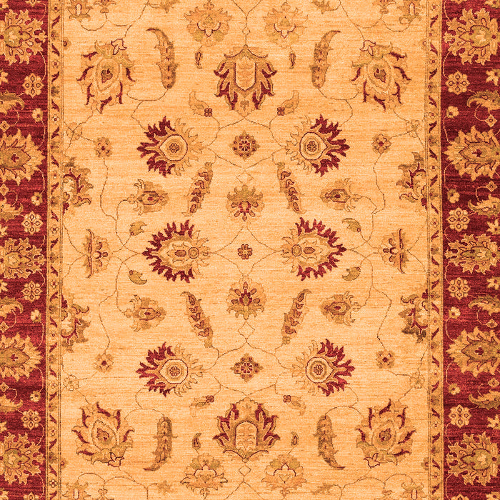 Oriental Orange Traditional Rug, abs3032org