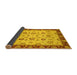 Sideview of Oriental Yellow Traditional Rug, abs3032yw