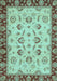 Oriental Light Blue Traditional Rug, abs3032lblu