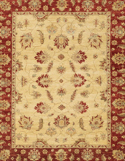 Abstract Orange Oriental Rug, abs3032
