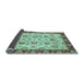 Sideview of Oriental Light Blue Traditional Rug, abs3032lblu