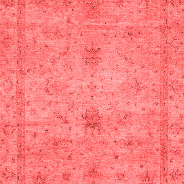 Machine Washable Abstract Red Modern Rug, wshabs3033red