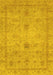 Abstract Yellow Modern Rug, abs3033yw