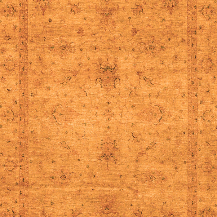 Abstract Orange Modern Rug, abs3033org