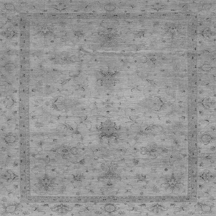 Square Machine Washable Abstract Gray Modern Rug, wshabs3033gry