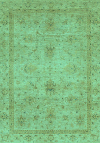 Abstract Turquoise Modern Rug, abs3033turq