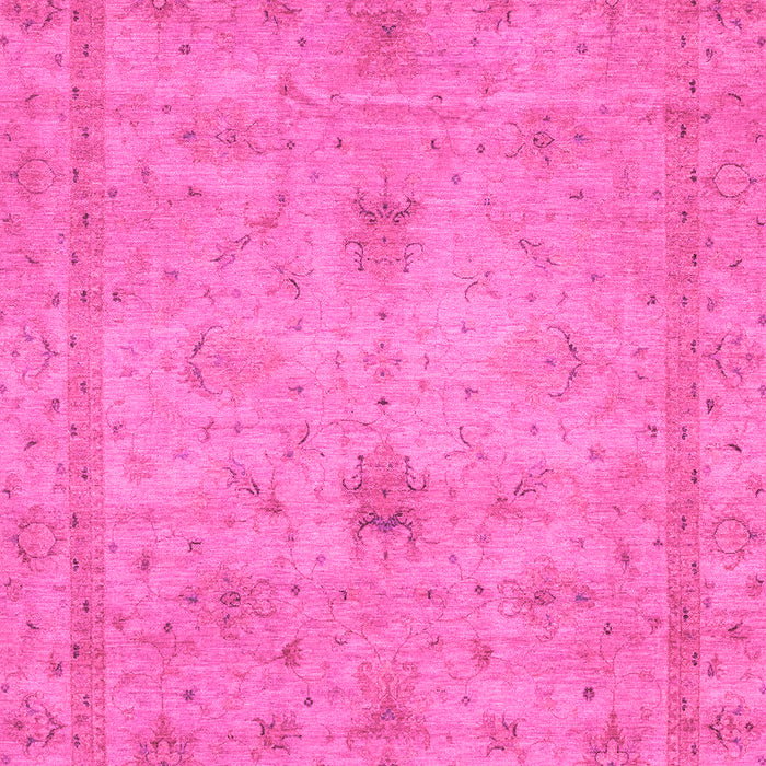 Machine Washable Abstract Pink Modern Rug, wshabs3033pnk