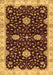 Oriental Brown Traditional Rug, abs3034brn