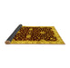 Sideview of Oriental Yellow Traditional Rug, abs3034yw