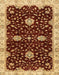 Abstract Orange Oriental Rug, abs3034