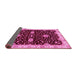 Sideview of Oriental Pink Traditional Rug, abs3034pnk