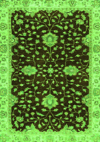 Oriental Green Traditional Rug, abs3034grn