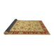 Sideview of Abstract Sedona Brown Modern Rug, abs3035