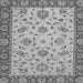 Square Machine Washable Abstract Gray Modern Rug, wshabs3035gry