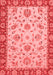 Abstract Red Modern Area Rugs