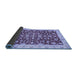 Sideview of Oriental Blue Traditional Rug, abs3036blu