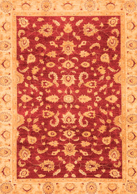 Oriental Orange Traditional Rug, abs3036org