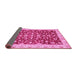 Sideview of Oriental Pink Traditional Rug, abs3036pnk