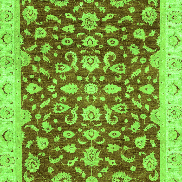 Oriental Green Traditional Rug, abs3036grn
