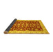 Sideview of Oriental Yellow Traditional Rug, abs3036yw