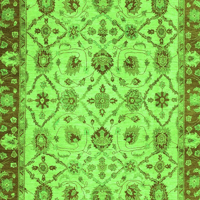 Oriental Green Traditional Rug, abs3037grn