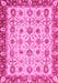 Oriental Pink Traditional Rug, abs3037pnk