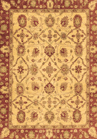 Oriental Brown Traditional Rug, abs3037brn