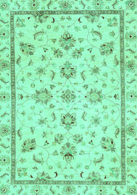 Oriental Turquoise Traditional Rug, abs3038turq