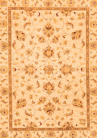 Oriental Orange Traditional Rug, abs3038org