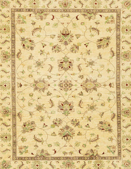 Abstract Yellow Oriental Rug, abs3038
