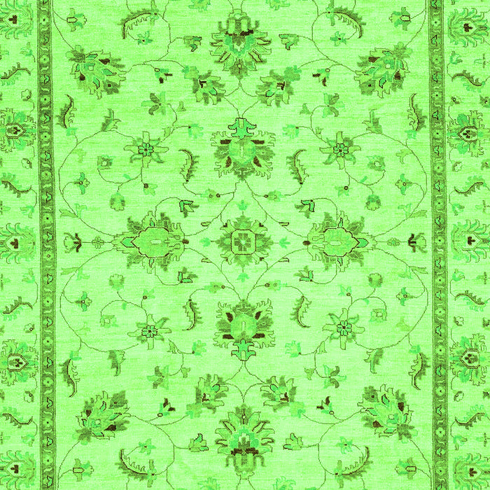 Oriental Green Traditional Rug, abs3038grn