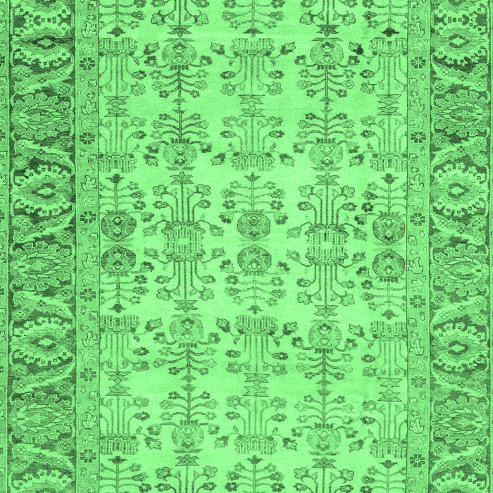 Abstract Emerald Green Modern Rug, abs3039emgrn