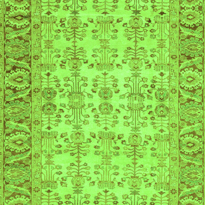 Abstract Green Modern Rug, abs3039grn