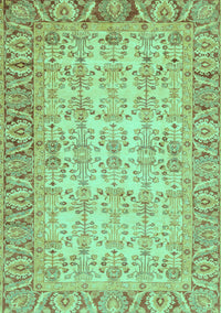 Abstract Turquoise Modern Rug, abs3039turq